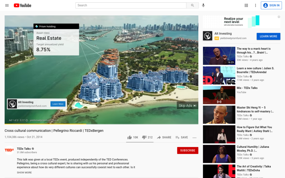 Visit website for Cross cultural communication | Pellegrino Riccardi | TEDxBergen