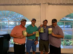 Congratulations to the Top Team - 2nd year in a row! Tim Brockett, John Rath, PJ Rath & Matt Detwiler.