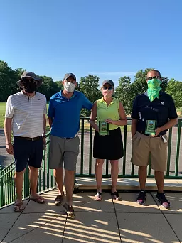 Congratulations to the 2020 top team: Nancy Columbia, Cameon Vogt, Dan Wilson & Steve Wilson.